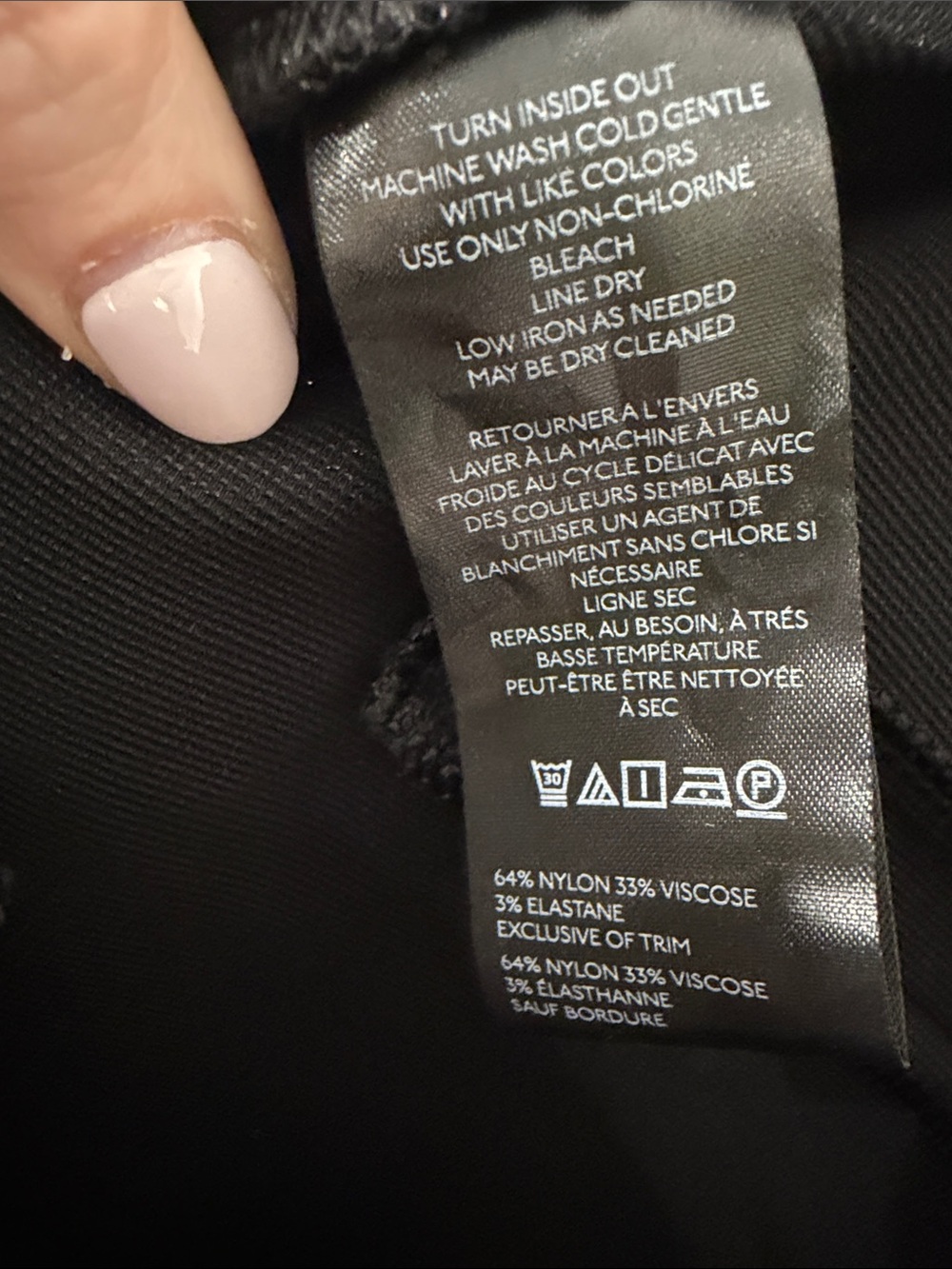 Anthropologie Black Boot-Cut Ponte Pants - Picture 5 of 5